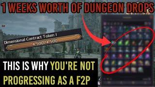 I Farmed 1 WEEK OF DUNGEONS in 3 HOURS... Here's What I Learned (Throne and Liberty)