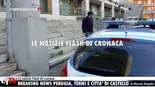 Notizie flash di cronaca, umbria 24 ottobre 2016