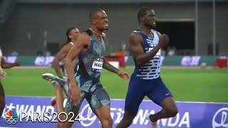 Kirani James & Quincy Hall battle to identical time PHOTO FINISH in Xiamen 400m | NBC Sports