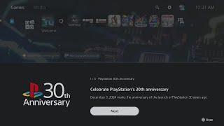 PlayStation 30th Anniversary Update (Limited Time Nostalgia Theme & Iconic Sound)