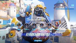 Overwatch 1 Roadhog Overwatch Gameplay (No Commentary) (1080p) (PC)