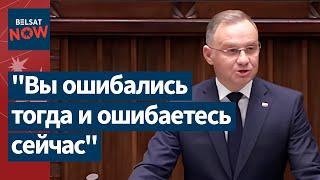 ️Судьба беларусов в Польше: Дуда и Туск обсуждают отмену политического убежища