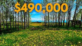 Build Your DREAM COUNTRY HOME on This 2 Acre MOUNTAIN VIEW Lot in Calgary's Bearspaw!