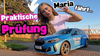 Praktische Prüfung mit Maria, Prüfungsfahrt, Duisburg Hamborn