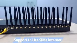 16 SIM Router 4G SMS Modem Multi IP Proxy Solution Socks5 HTTP Proxy Server Gateway