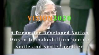 APJ Abdul Kalam Vision 2020 Billion Beats