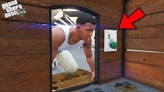 Franklin Found A Secret Button Inside Chop's House In Gta 5!