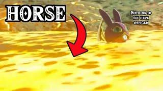 You can bring a horse to water but you ca-OH DEAR GOD WHY - Breath of the Wild