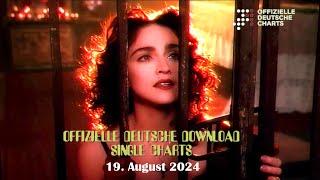 TOP 40: Offizielle Deutsche Download Single Charts / 19. August 2024 // RE-UPLOAD