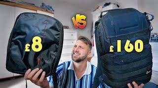 Cheap vs Expensive Camera Bag!