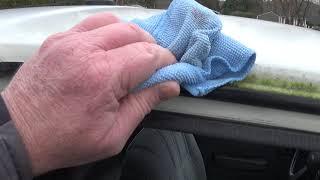 Cleaning moss from your vehicle #TubeJim101 #22RE