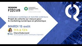 Webinaire   Marketing numérique en photonique Programme CNME