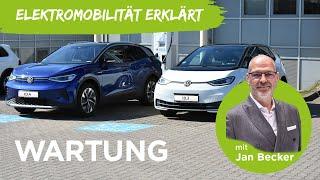 Elektromobilität erklärt - Wartungskosten