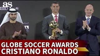 Cristiano recibe el premio a mejor jugador del Siglo XXI en los Globe Soccer Awards | Diario AS