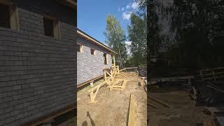 #Каркасный дом#КП Косино, новая стройка каркасного дома!!!