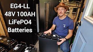 Complete Home DIY Off Grid Solar Power System | Full Install EG4 600AH 48V LiFePO4 Battery Bank