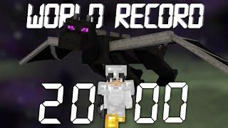 Minecraft Epic SPEEDRUN In Mobile | New World Record ?