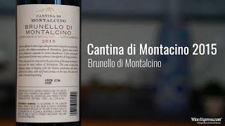 Cantina di Montalcino 2015 Brunello di Montalcino