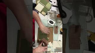 2 page 8x8 scrapbook layout using More Than Autumn stamps, dies, and more (video 1)
