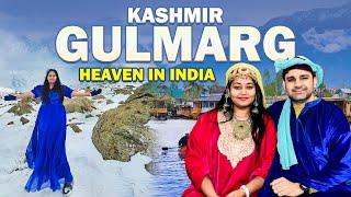 Kashmir Gulmarg First Snow!! Gondola Ride| Houseboat Night Stay| India's Best Snow vacay| LOC Border