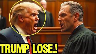 Trump’s FINAL Supreme Court Appeal REJECTED “CASE CLOSED!”