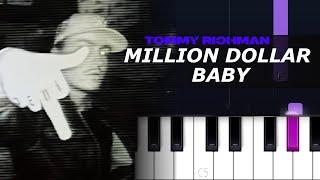 Tommy Richman - MILLION DOLLAR BABY (Piano tutorial)