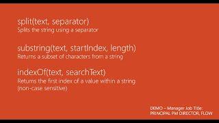 Friday Functions | String manipulation: split(), indexOf(), and substring()