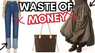 *POPULAR* Items That Are A Total WASTE Of Money! *Don't Buy These!*