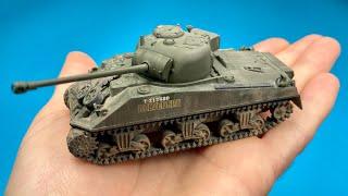 Airfix 1/72 Sherman Firefly Vc, Step By Step Build, Model Tank Full Build