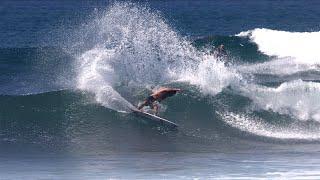 Filipe Toledo surfing Lower Trestles