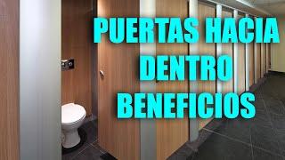 PUERTAS DE MAMPARAS HACIA DENTRO BENEFICIOS | MACUP