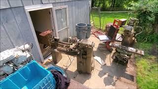 Machine Removal From House Clausing Jet Lathe Mill Kearney Trecker Bridgeport Shaper, Not Available