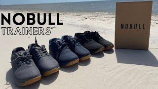 NOBULL Trainers Review - Grey, Blue, and Black