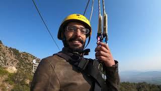 longest Zip line of South Asia | Zip line Pakistan | Skybridge Cherat