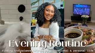 My *Realistic & Relaxing* Evening Routine || Self Care Night || Balancing My Teacher & Personal Life