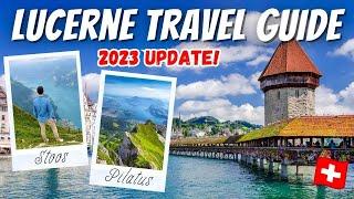 ULTIMATE LUCERNE GUIDE: Three-Day Itinerary in Lucerne, Switzerland & Beyond | Pilatus, Stoos, Rigi