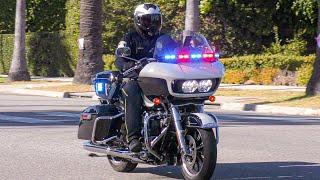 *Harley-Davidson Test Motor* Beverly Hills Police Responding Code 3