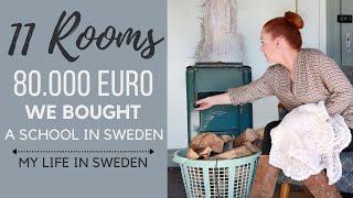 Renovating an Old Swedish School | Our First week as Swedish Homeowners (part 1)