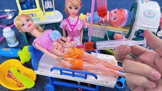 8 Minutes Satisfying with Unboxing Doctor First Aid Pregnant Woman Toy Set ASMR | Review Toys