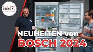 Die neuesten Bosch Kücheninnovationen – Smarte Backöfen, Kochfelder & Kühlschränke | IFA 2024