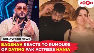 Rapper Badshah BREAKS SILENCE on rumours of DATING Pakistani actress Hania Aamir, 'she is a very..'