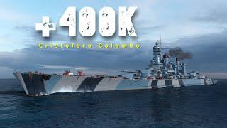 World of WarShips Cristoforo Colombo - 5 Kills 402K Damage