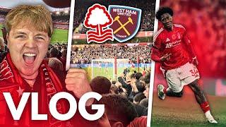 *VLOG* FOREST 3-0 WEST HAM  WHAT A PERFORMANCE!