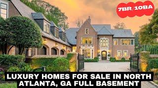 Luxury Homes for Sale in North Atlanta, GA | (2024) Atlanta Homes For Sale Tours