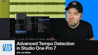 Testing the new Advanced Tempo Detection in Studio One Pro 7 | PreSonus