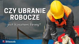 Odzież robocza - czy ubranie można wliczyć koszty firmy w UK?