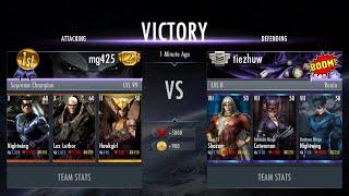 Hacker Smashing: 2 Bronzes and an E2 Gold Defeat Maxed Metals in MP! • Injustice Mobile