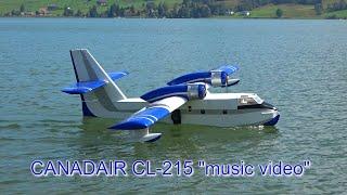 Canadair CL-215 Sihlsee 2022 "highlights video with music"