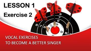 Lesson 1 | Exercise 2 | VOCAL EXERCISES TO BECOME A BETTER SINGER | James Vasanthan