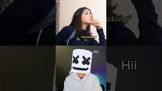 Face reveal reaction 